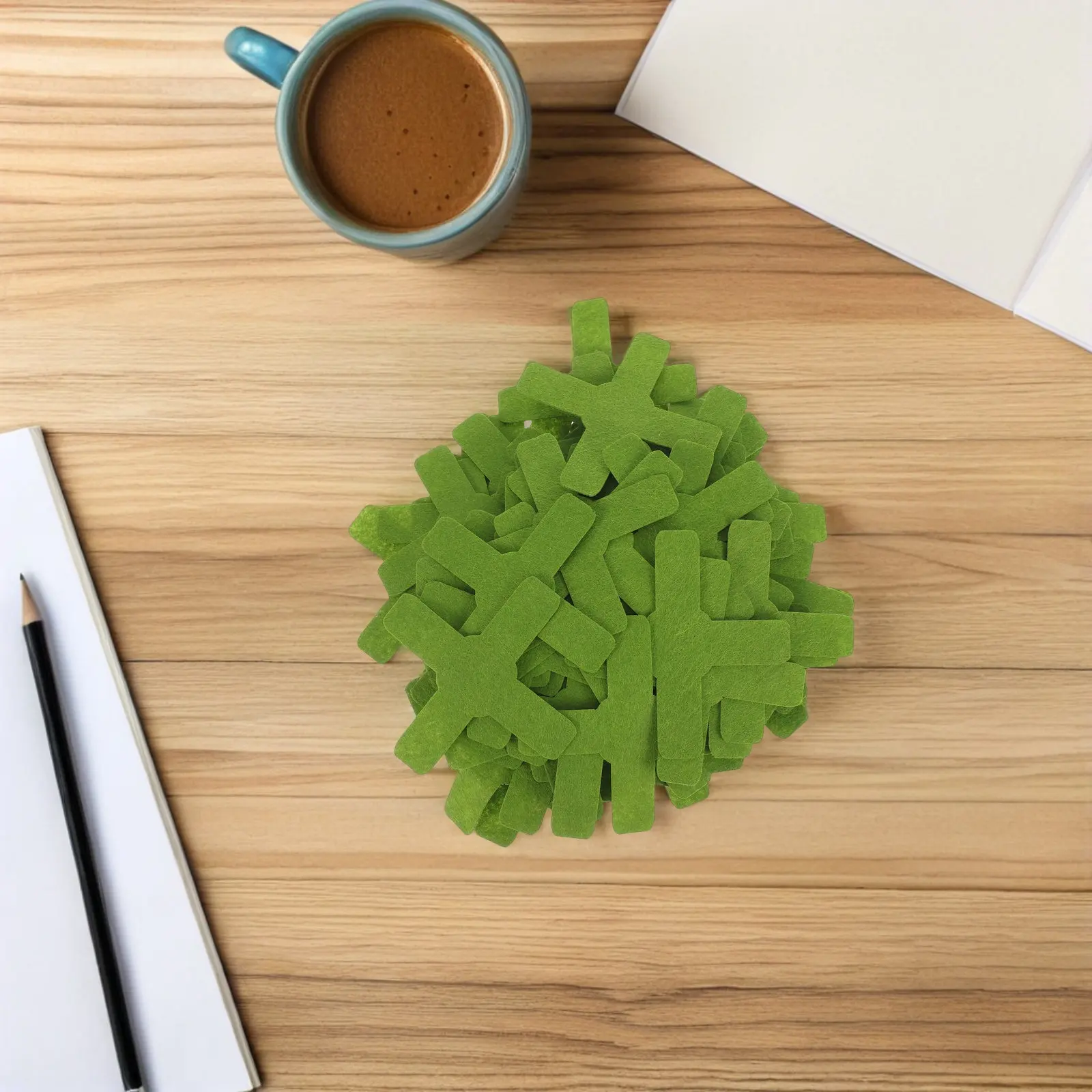 100Pcs Felt Cup Dividers Protectors Soft Thick Felt Tea Cup Separators for Stacking Storage Noise Reduction Anti Scratch Cabinet