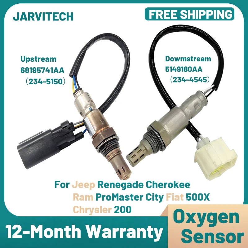 Oxygen O2 Sensor 68195741AA 5149180AA For Jeep Cherokee Renegade Ram ProMaster City Chrysler 200 Fiat 500X OE#234-5150 234-4545