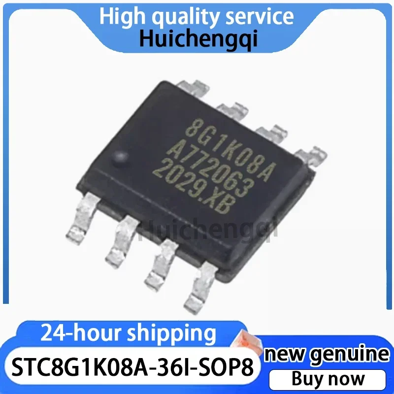 10PCS STC8G1K08A-36I-SOP8 Enhanced 1T Microcontroller MCU