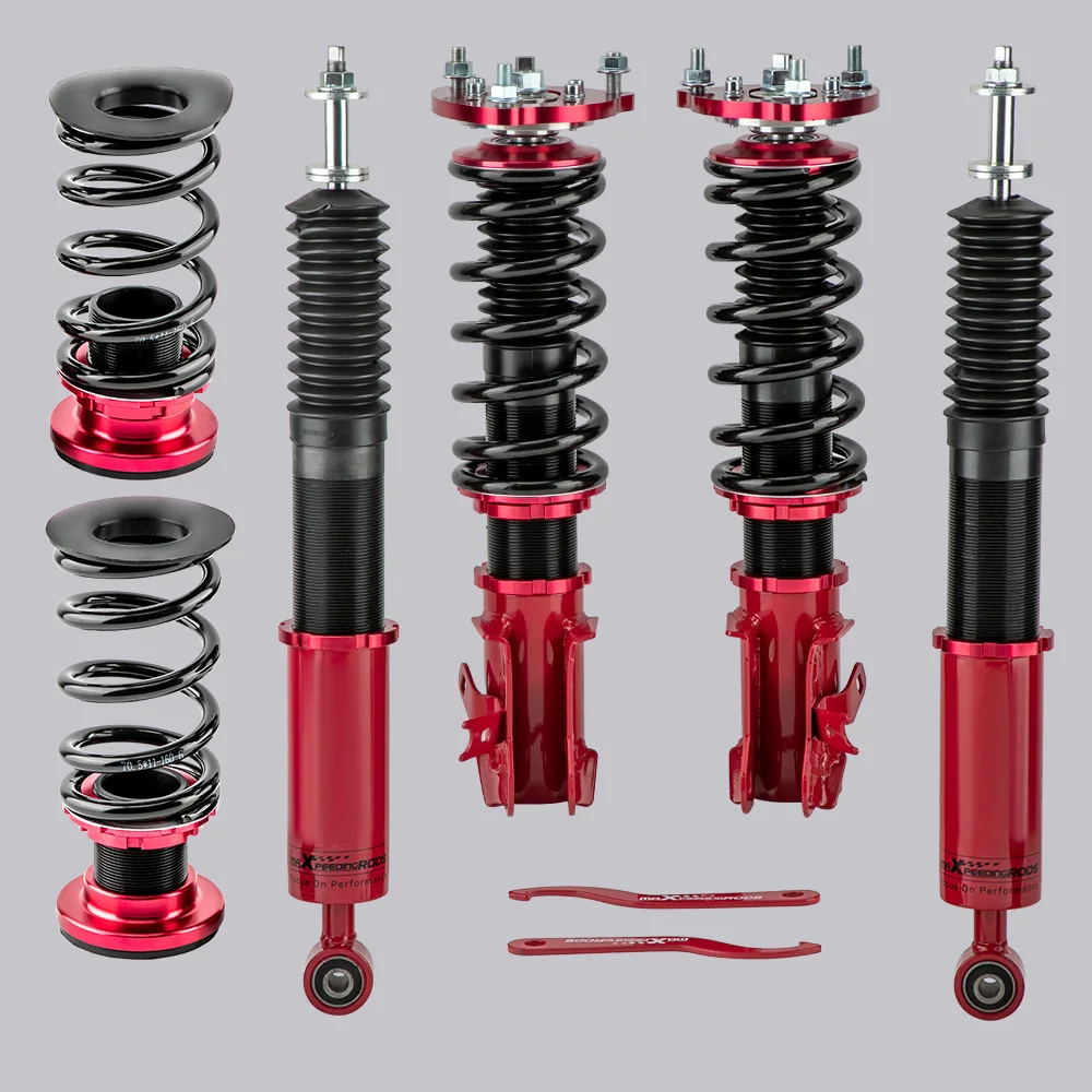 MaXpeedingrods Coilovers Shocks & Springs Kit For Honda Civic 2006-2011 Red