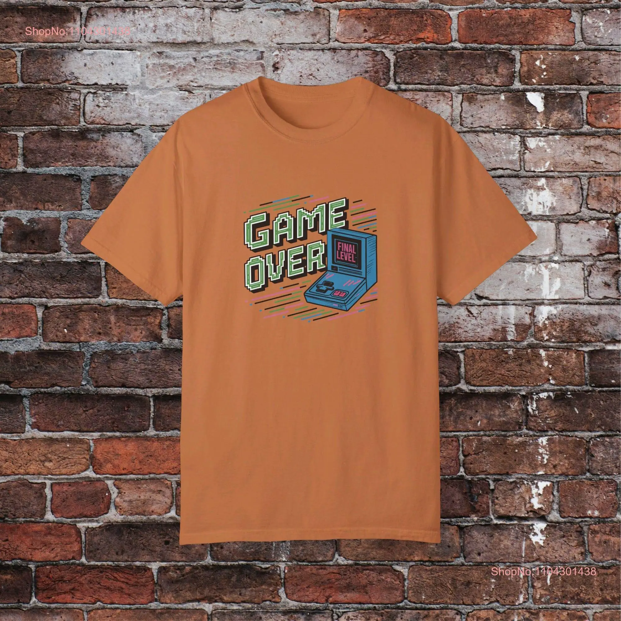 Game Over T Shirt for Gamers Retro Gaming Console Design Level Up to Husband Status Bachelor Party Pre Wedding Fun