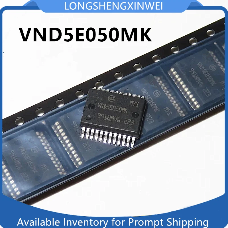 

1PCS VND5E050MKTR-E Patch SSOP24 Door Driver New Original on-hand VND5E050MK