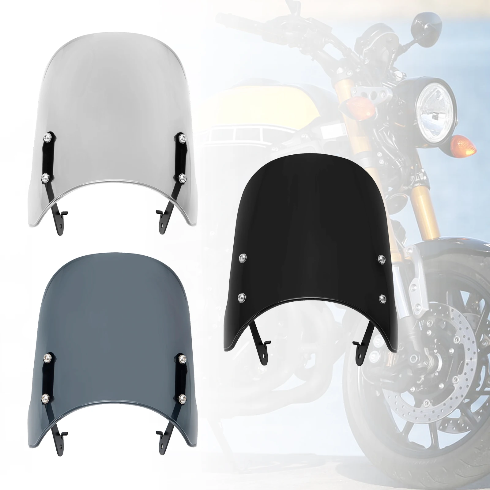 

Artudatech ABS Motorcycle Windshield WindScreen fit for YAMAHA XSR 900 2022-2023