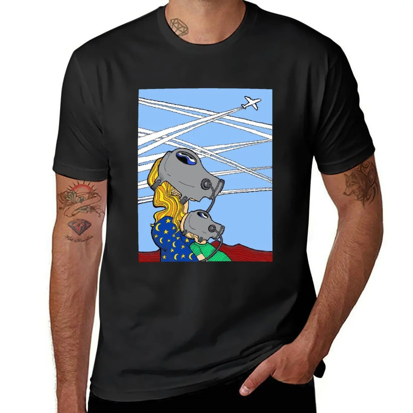 

ChemTrails T-Shirt summer top animal prinfor boys shirts graphic summer shirt plain black t shirts men