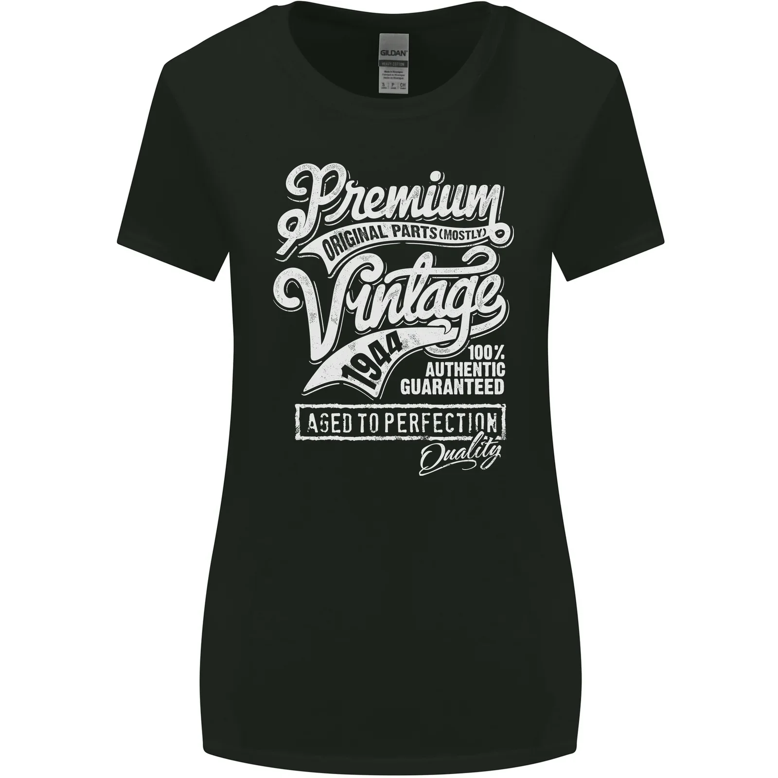 Aged to Perfection Vintage 79th Birthday 1944 Womens Wider Cut T-Shirt