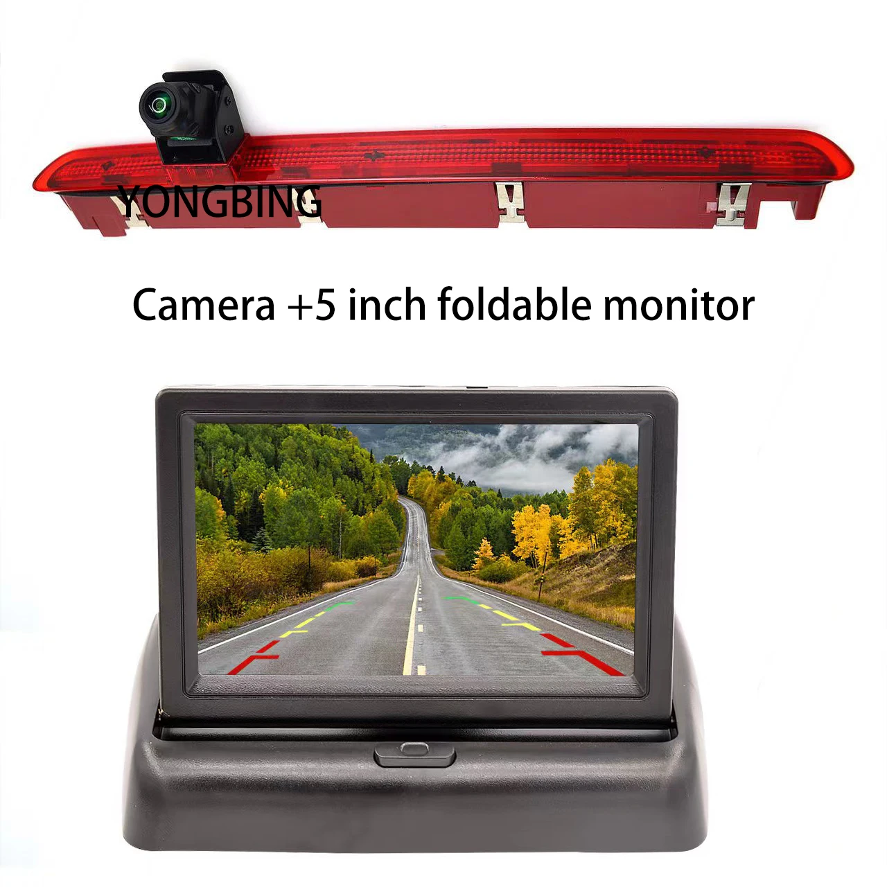 Brake light rearview camera for Public Transport t6 & T6.1(rear elevator doors) reverse camera rearview mirror monitoring kit