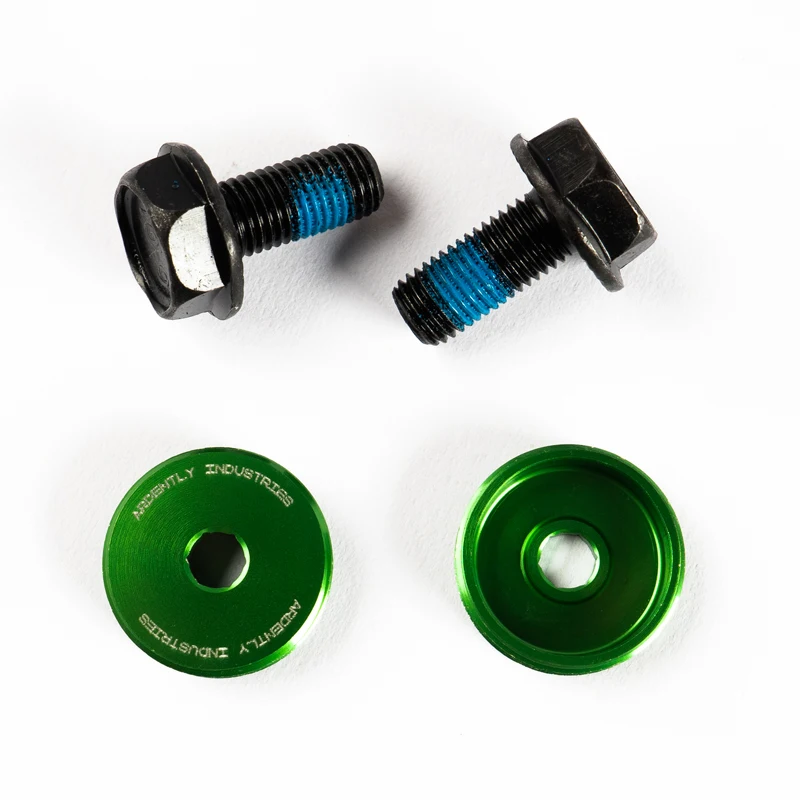 ARDENTLY Bicycle Connecting Rod  Cover Aluminum Alloy Crank Dustproof Cap Fixed Gear Track Bike Dust Plug Hollow Chainwheel Cap