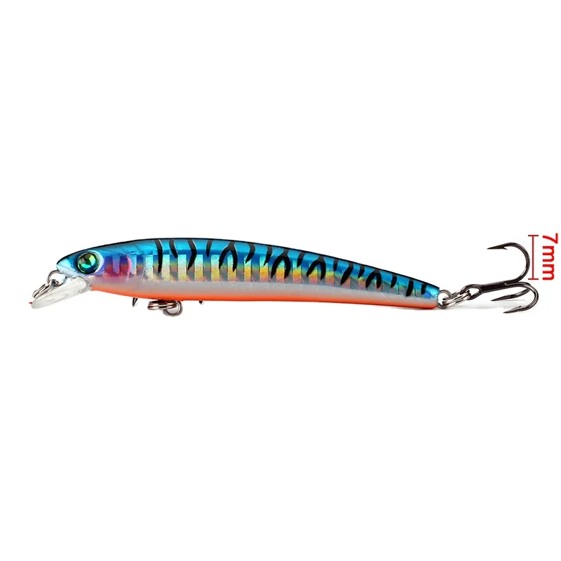 High Quality 70mm 4.5g Wobbler Hard Artificail Bait Trout Bluegill Fishing Lure Slow Sinking quality professional Jerkbait Minno