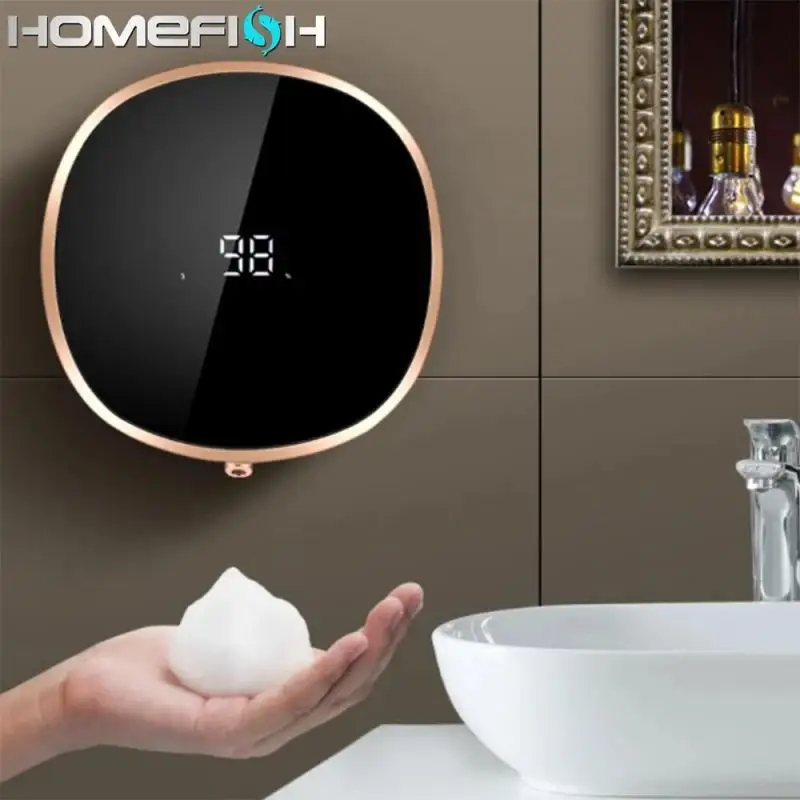 

Smart Soap Dispenser 280ml Touchless Motion Sensor Washing Hand Device 1200mah Wall-Mounted Liquid Soap Dispenser