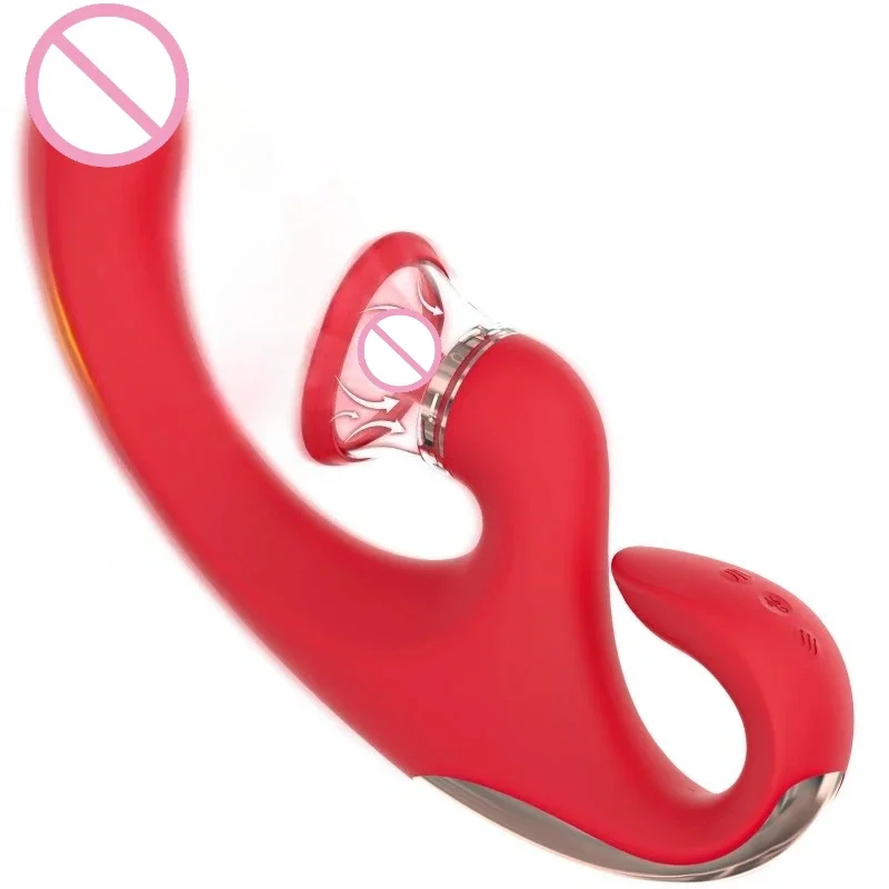 Sucking Tongue Licking Vibrator Female Strong Vibration Multifunctional Female Masturbator Adult Sex Toy Masturbation Stick