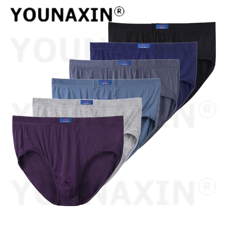 

6 Pcs Summer Plus Size Men's Underwear Panties Briefs Underpants Shorts Undies Homme Undershorts XL 2XL 3XL 4XL 5XL 6XL 7XL 8XL