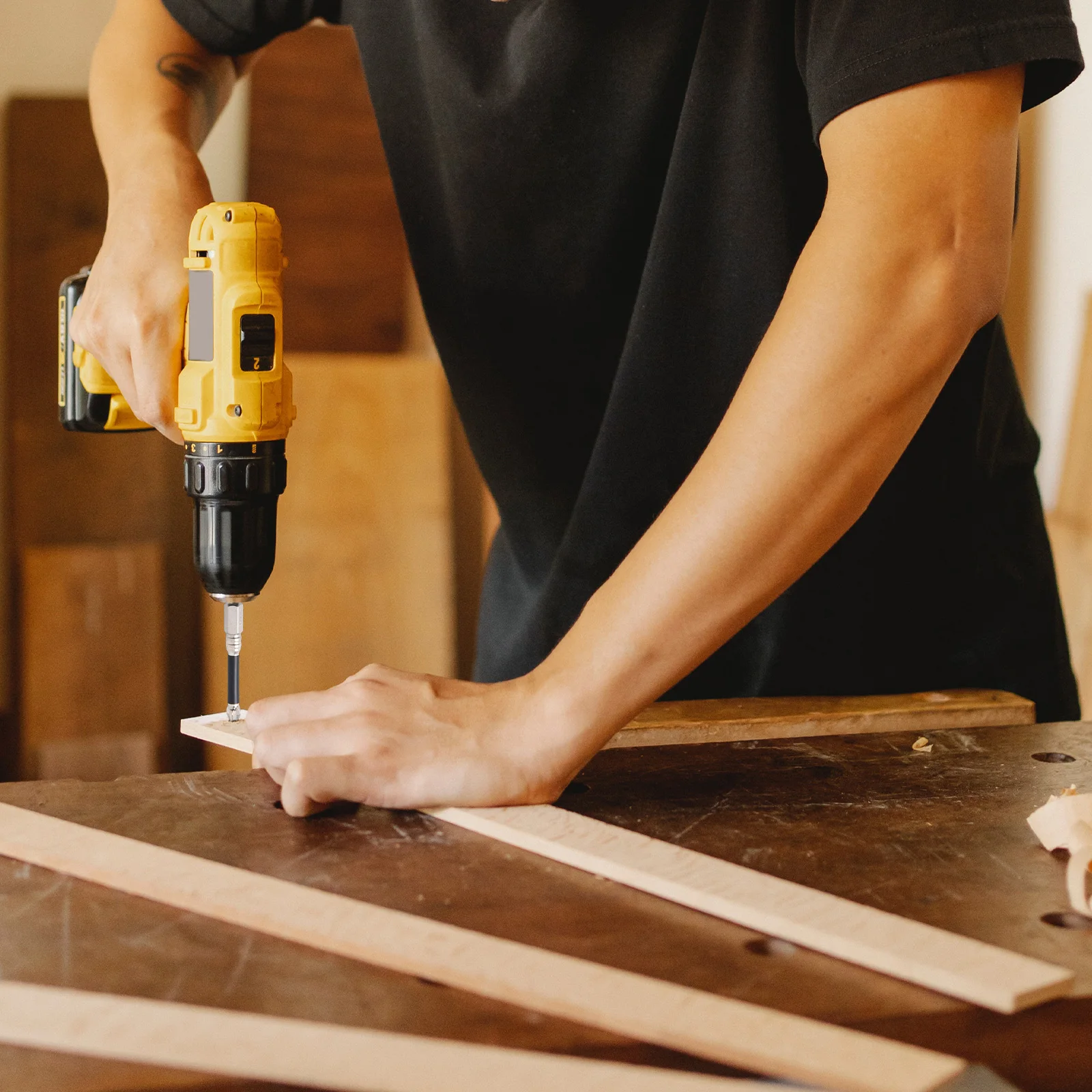 1 Buah 25-150Mm HRC62 Kekerasan Tinggi dan Bit Magnet Kuat Anti-selip Bit Obeng Magnetik Silang Aksesori Alat Listrik