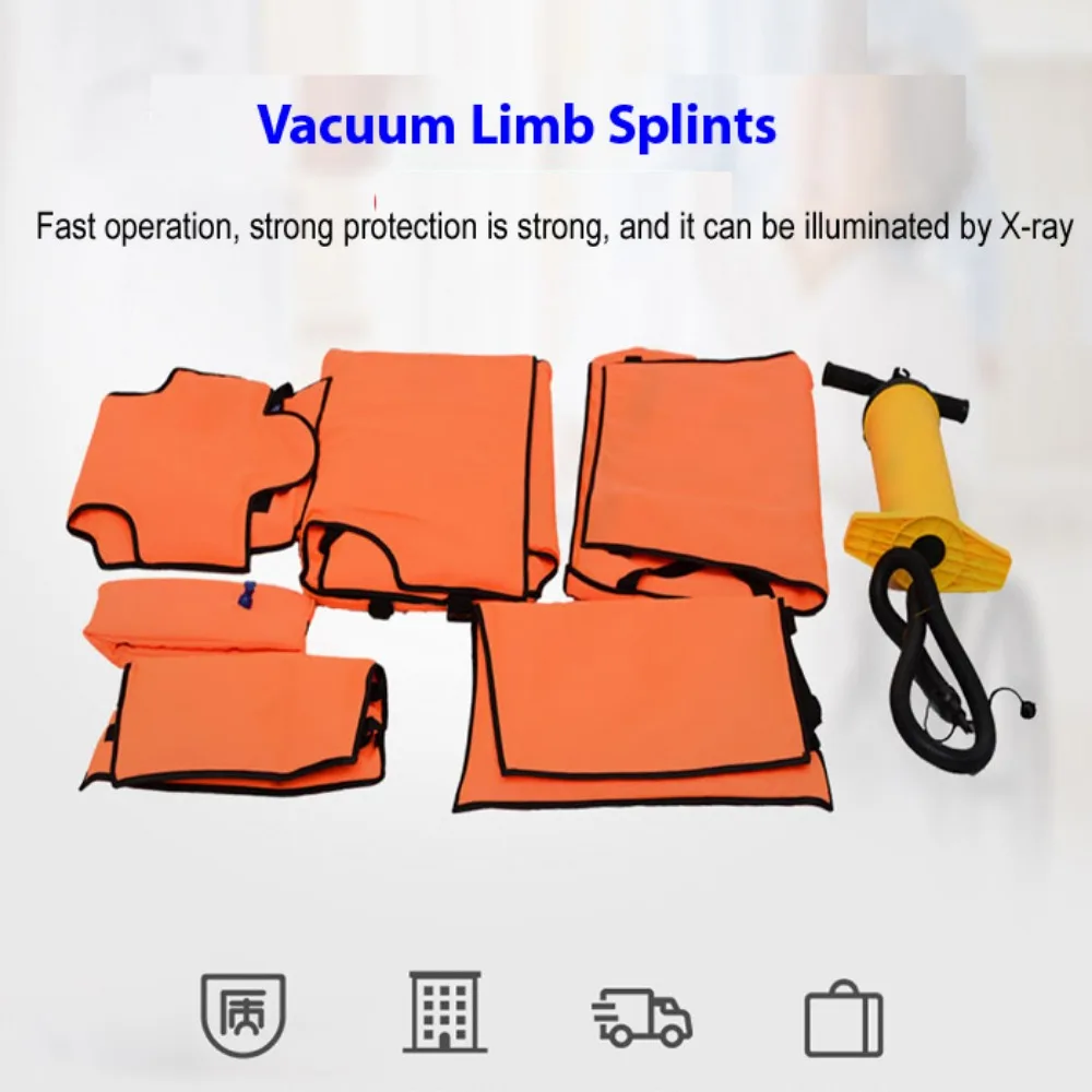 Medical Rescue Vacuum Negative Pressure Splints Limb Fixation Stretcher Airbag Splint