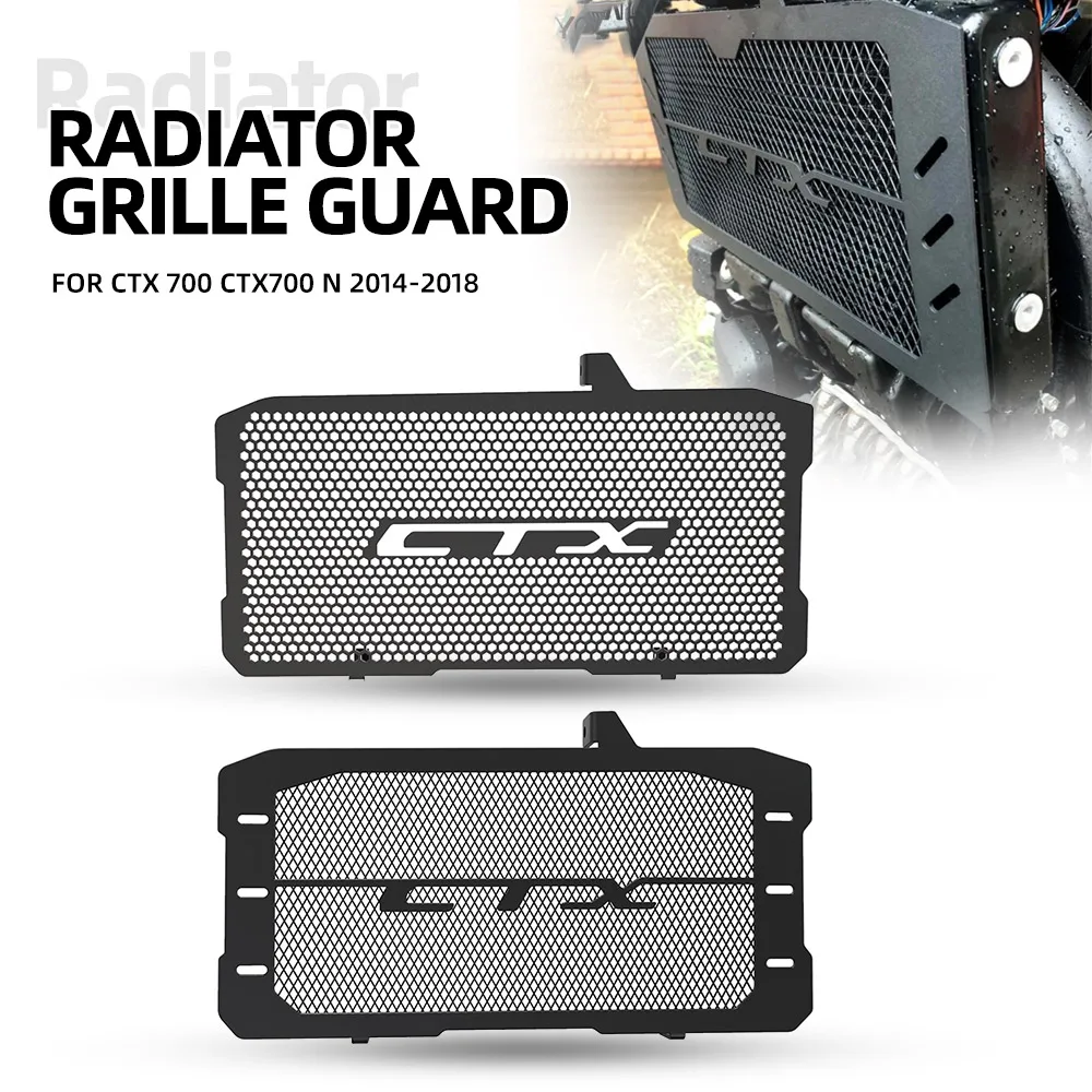 For HONDA CTX 700 CTX700 N 2014 2015 2016 2017 2018 Motorcycle Radiator Guard Grille Protector Cover Cooler Grill Protective