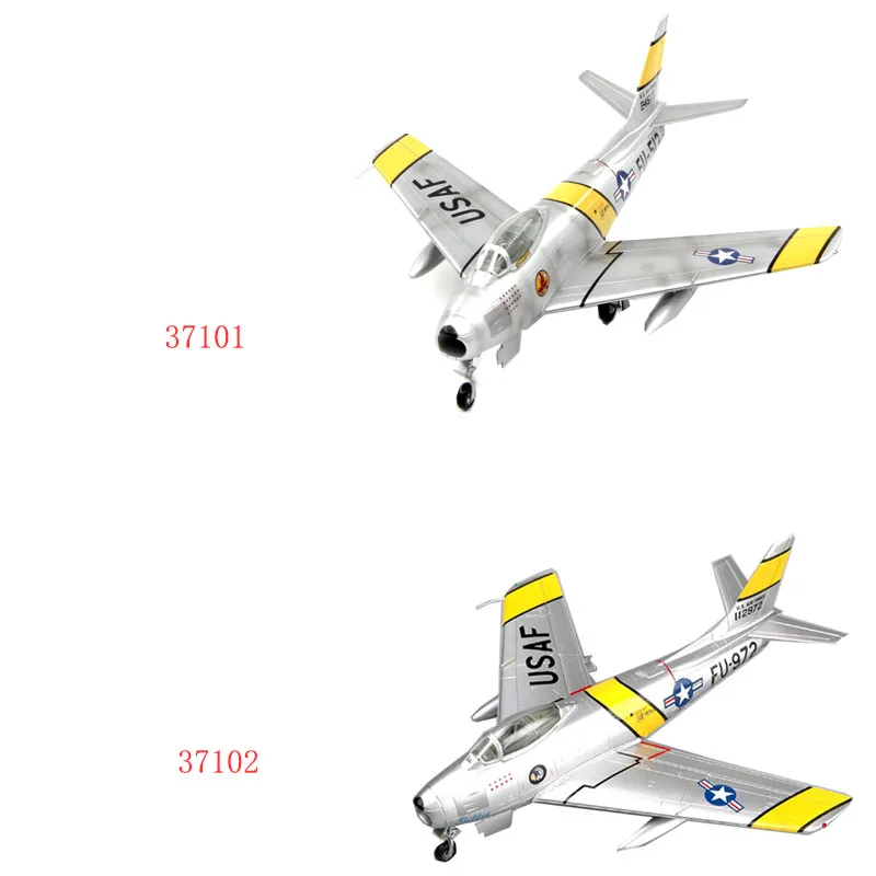 

Easymodel 37101/37102 1/72 F-86F Sabre Warplane Warcraft Silver FU513 FU972 Military Static Plastic Model Collection or Gift