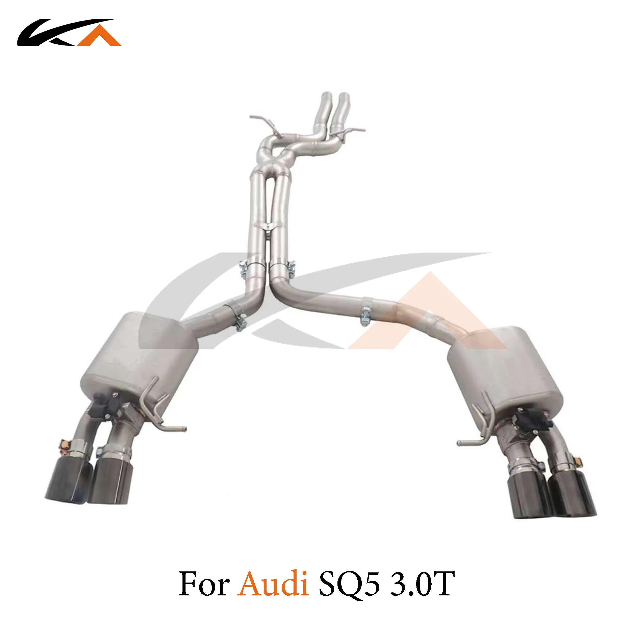 

KA Tuning exhaust system steel catback for Audi SQ5 3.0T performance parts with muffler valve car accessories