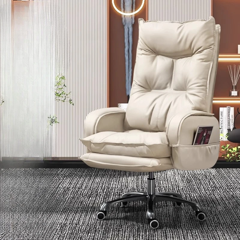 

Computer Study Office Chair Recliner Gaming Designer Luxury Vanity Chair Theater Rolling Chaise Bureau Office Furniture CY50BGY