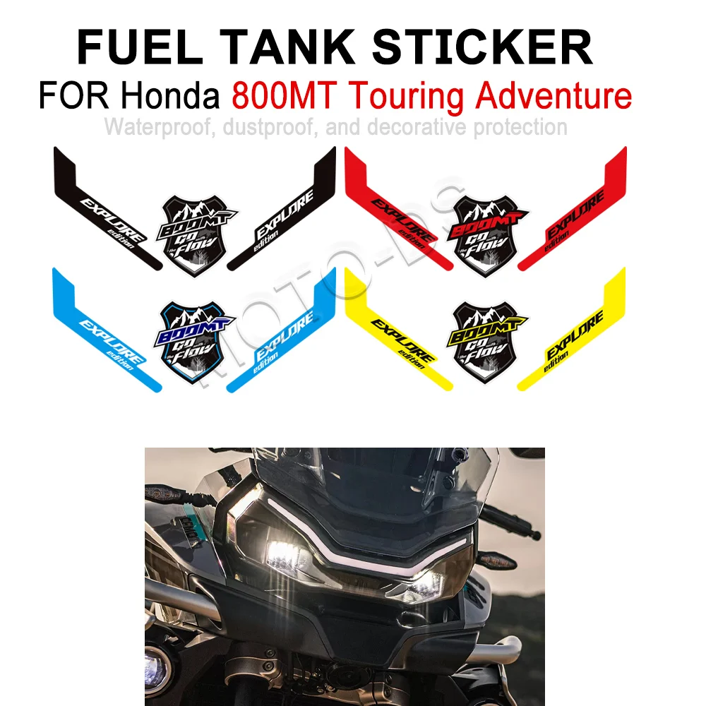 

For CFMOTO 800 MT 800MT Touring Adventure 2022 2023 2024 Fuel Side Tank Pad Stickers Trunk Fairing Fender Protector Decals