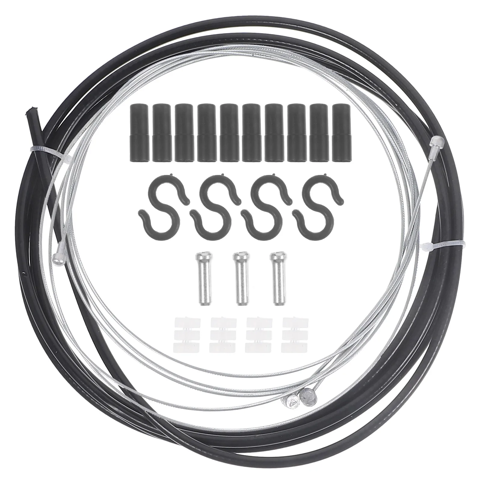 

1 set Brake Set Galvanized Steel Bike Shift Cable Kit Replacement for Road Mountain Folding Shift Cable