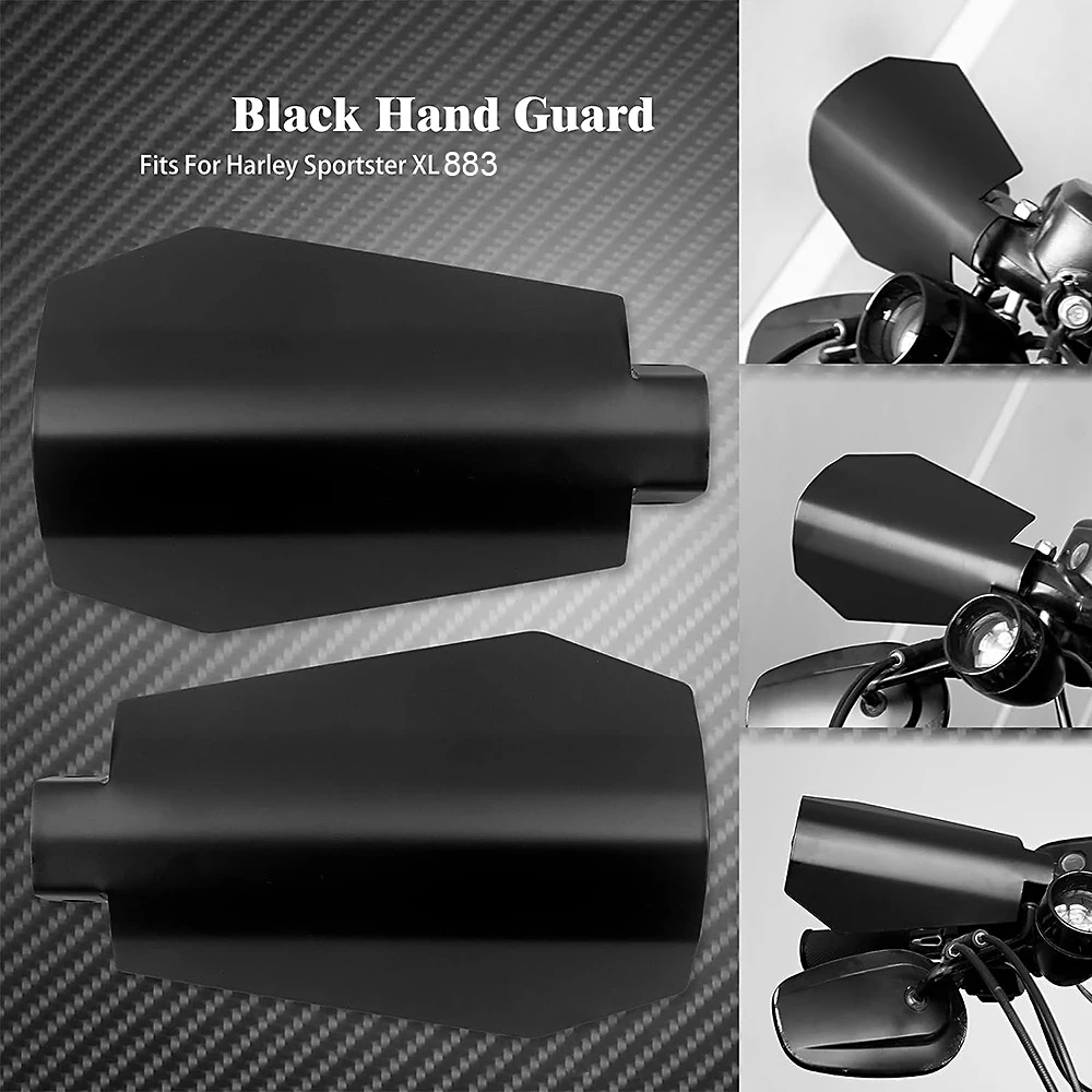 

Motorcycle Handguards Hand Guards Fit for Harley Sportster XL 883 Touring Street Glide Road King Electra Glide Bagger Black