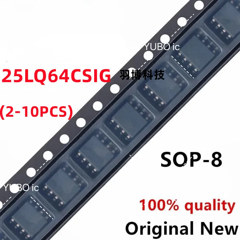 (2-10piece)100% New GD25LQ64CSIG 25LQ64CSIG sop-8 Chipset