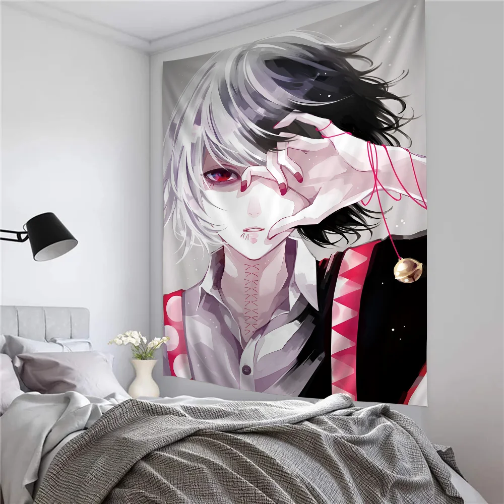 Tokyo Ghoul Suzuya Juuzou Anime Posters Sticky Waterproof Paper Sticker Coffee House Bar Kawaii Room Decor