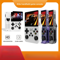 New R36S Open Source Handheld Dual System High Definition Screen Mini Arcade Retro Emulator Handheld Game Console