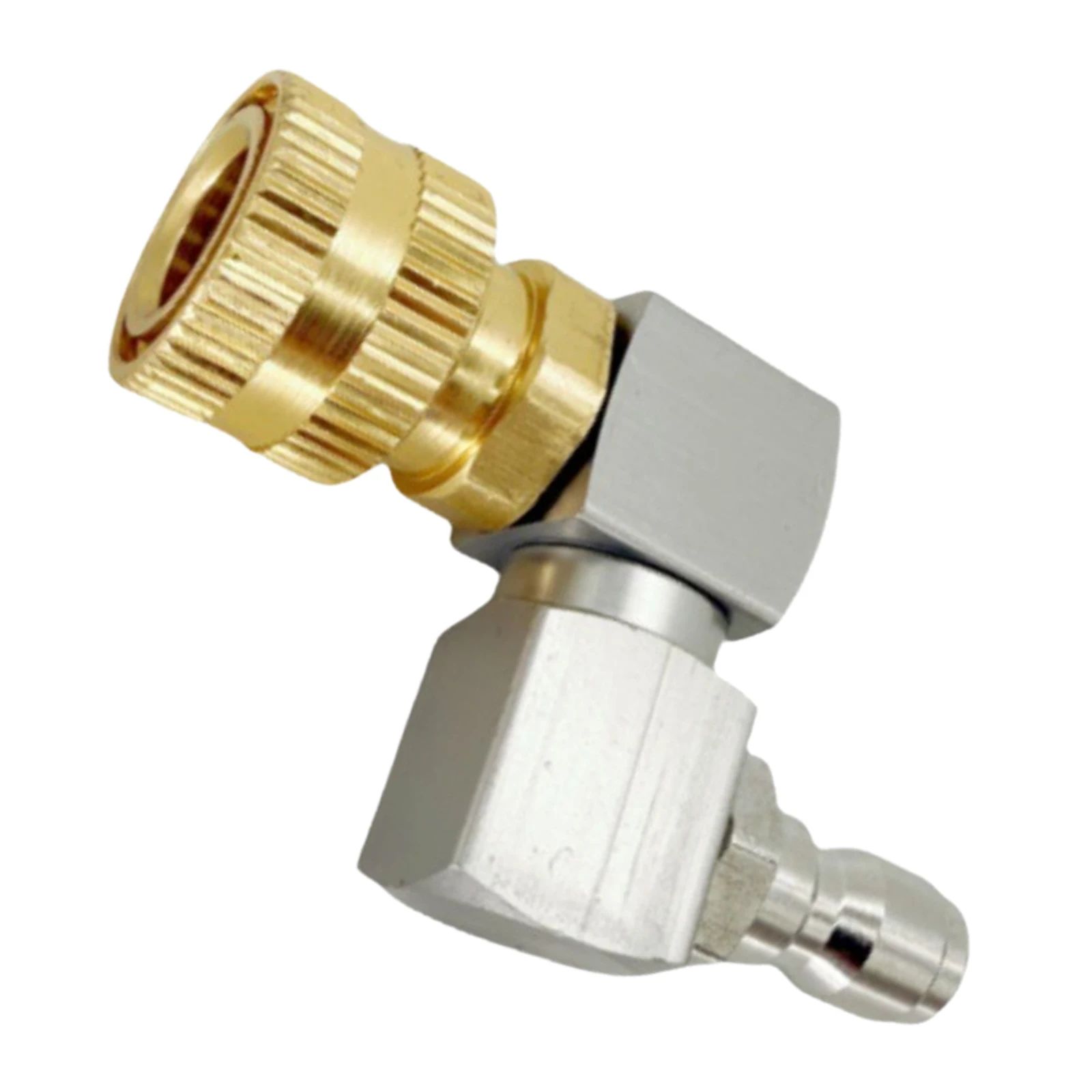 360° Rotating High Force Washer Adapters Tool-Free High Force Hose Connector Adjustable for Car Wash Gun Coupler for Car Garden