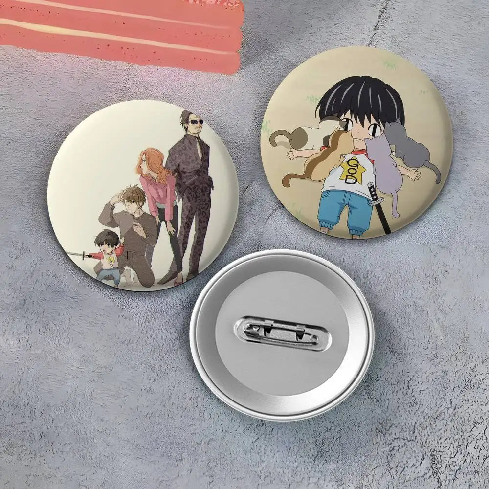 K-Kotaro يعيش وحده شارات مستديرة رائعة شارة دبابيس الإبداعية للملابس قبعة ظهره هدية الملحقات #2