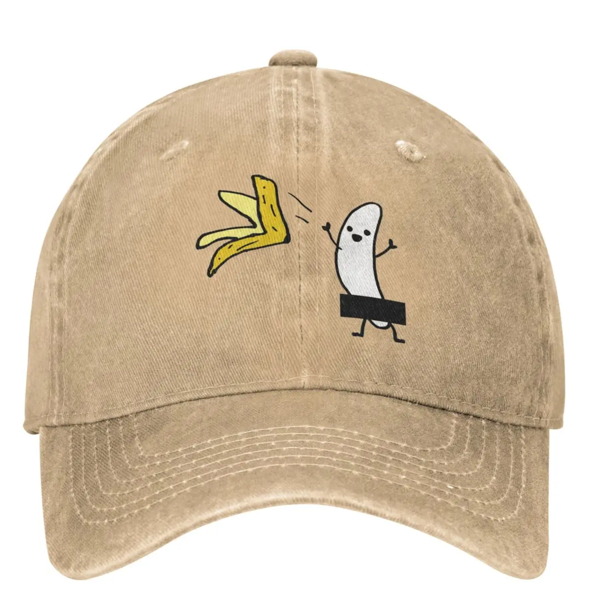 Funny Banana Print-Humor Birthday Baseball Cap Classic Women Men Trucker Hat Sun Hunting Camping Baseball Caps Birthday Present