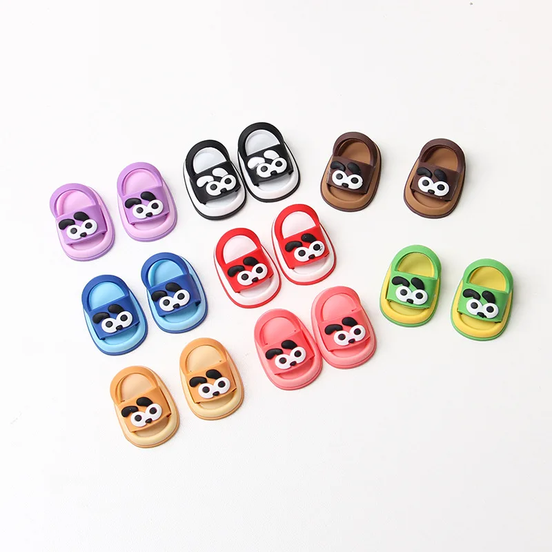 ل 15/17 سنتيمتر Labubu دمية لطيف النعال الترفيه عادية LABUBU V1 V2 V3 دمى مصمم الصنادل لتقوم بها بنفسك اللعب استبدال الأحذية اكسسوارات #5