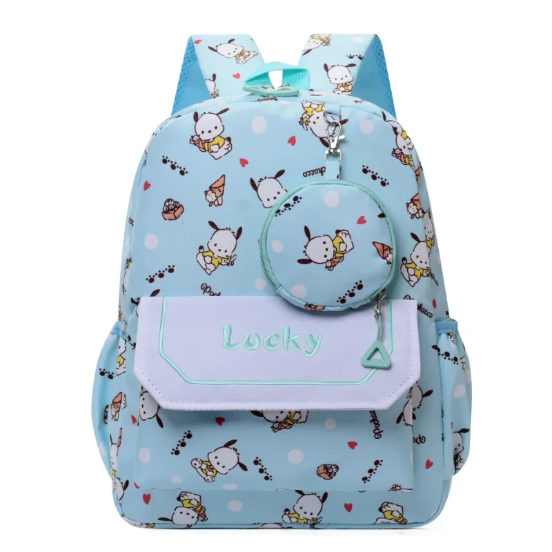 Sanrio cute Kulomi children's backpack cartoon Hello Kitty print new lightweight student bag Melody personality sweet backpack