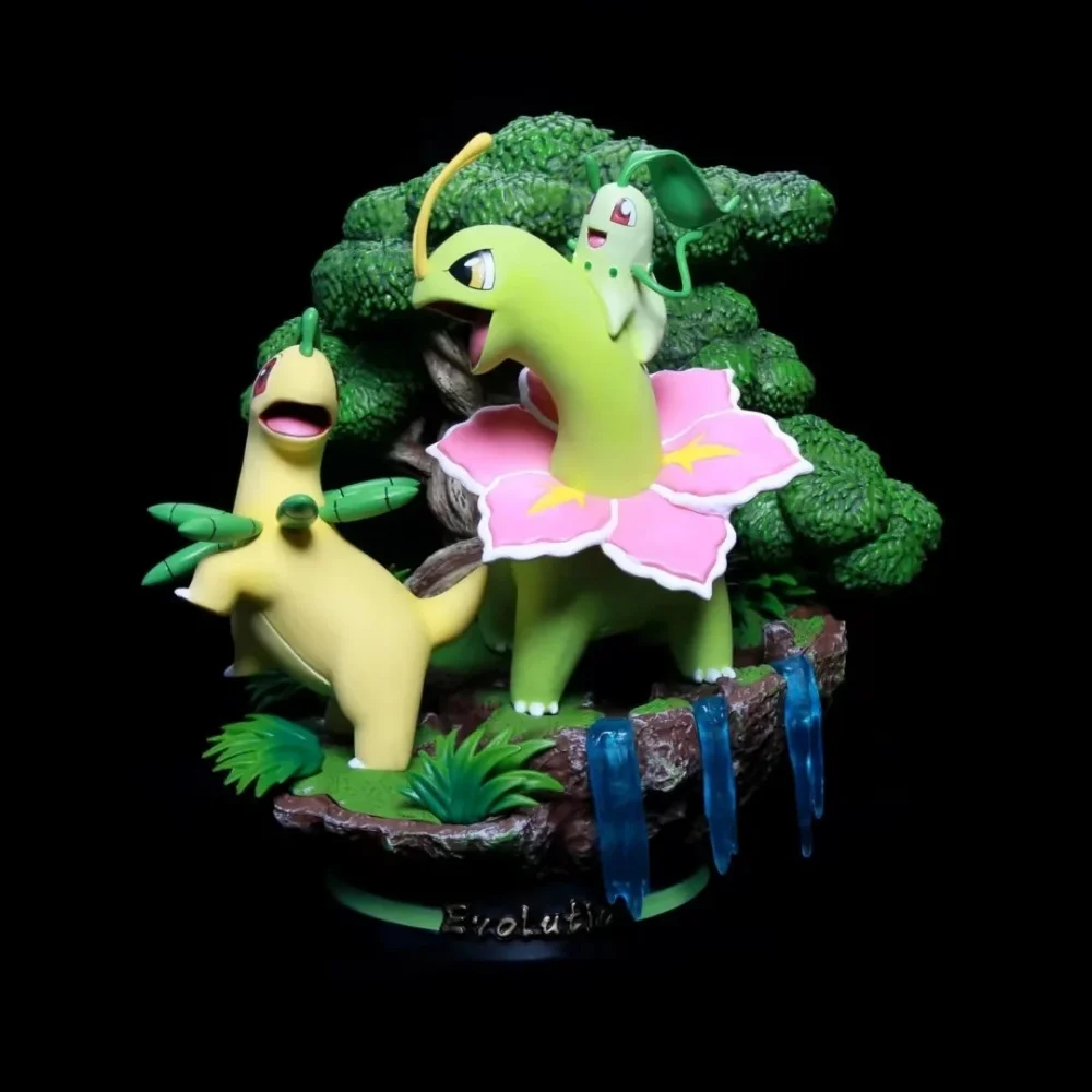 

Аниме-фигурка Покемон Меганиум, Байлиф, Чикорита GK Evolutionary Group, коллекционная модель из ПВХ, игрушка, 29 см