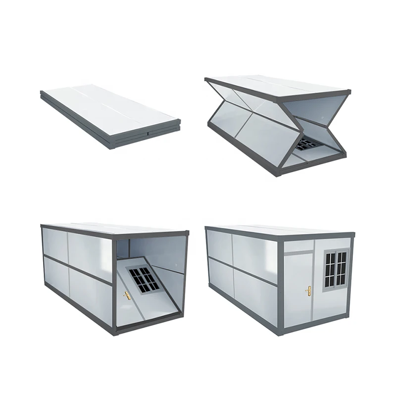 40Ft Folding Modular Shipping Container Home Prefab Mobile House Steel Mobile Container House