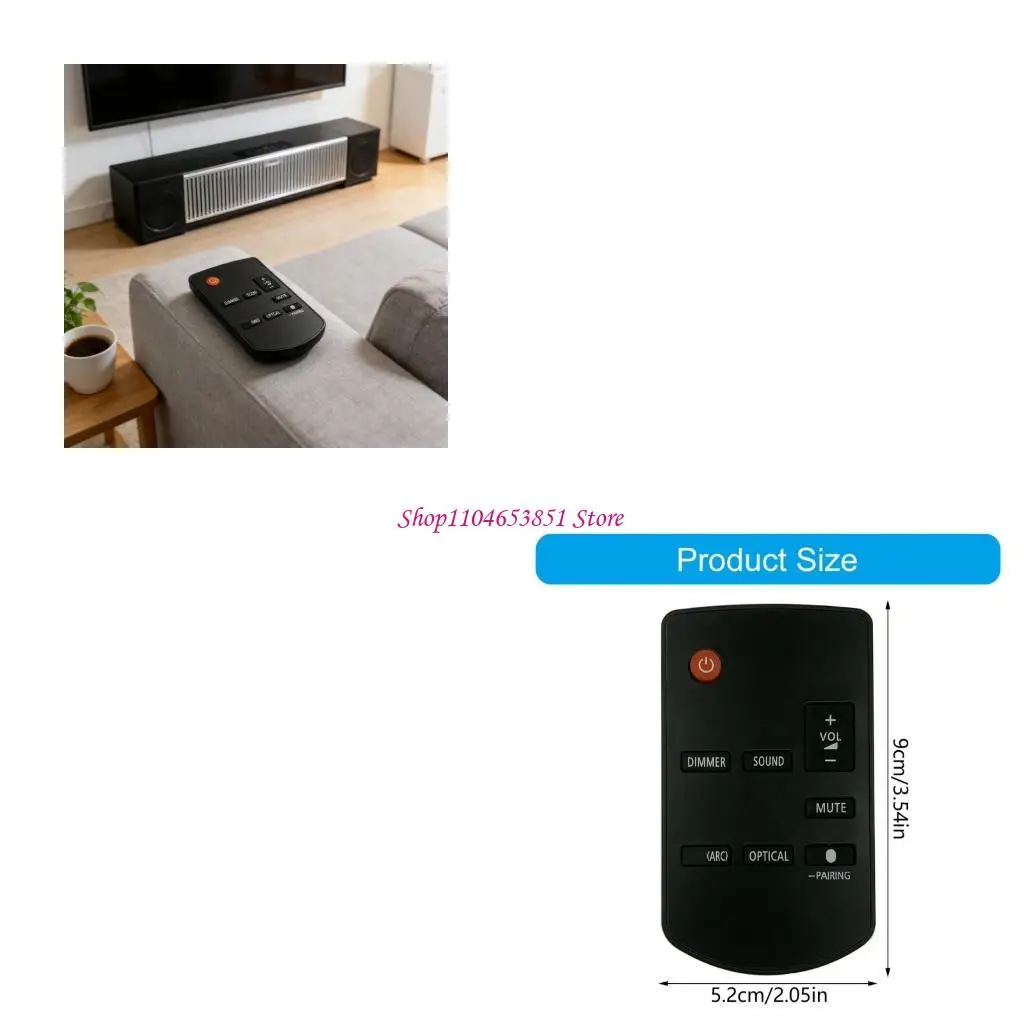 B1351 N2QAYC000123 High Sensitivity Remote Control for Sound Theater System 