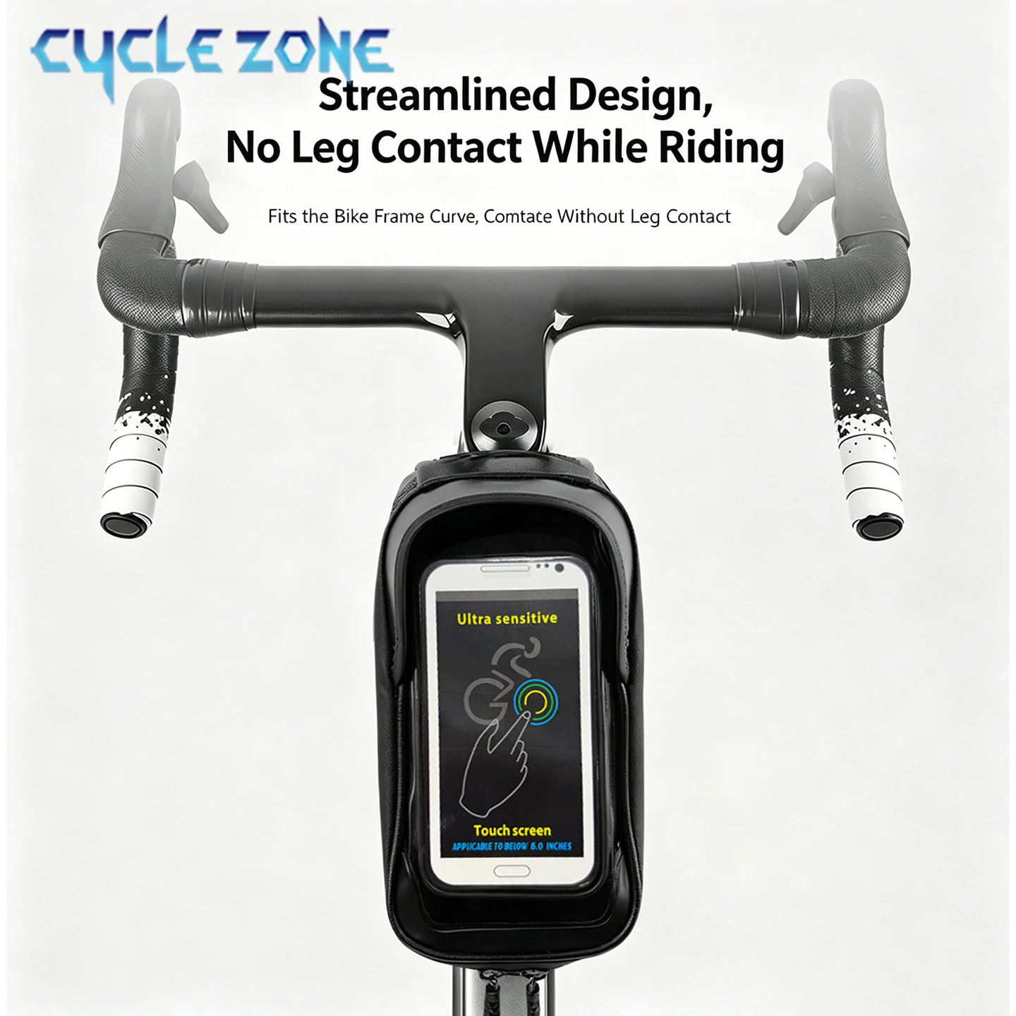 Bike Top Tube Bag Bicycle Fram - Phone Zone Accessories & Repair Photos ulasan dan harga