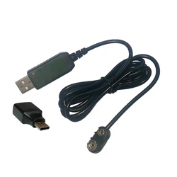 9V Battery Eliminator Type C USB Cable 5V Boost to 9V Voltage Converter Step-up Volt Transformer Power Line with Type C Adapter