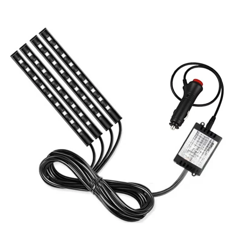

Auto Parts RGB Light Emitting Diode Lights Automotive Interior Floor Decoration Atmospheric Bar Lights
