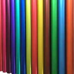 Premium Matte Chrome Metallic Vinyl Wrap Film Air-Release Self Adhesive Decal Car Wrapping