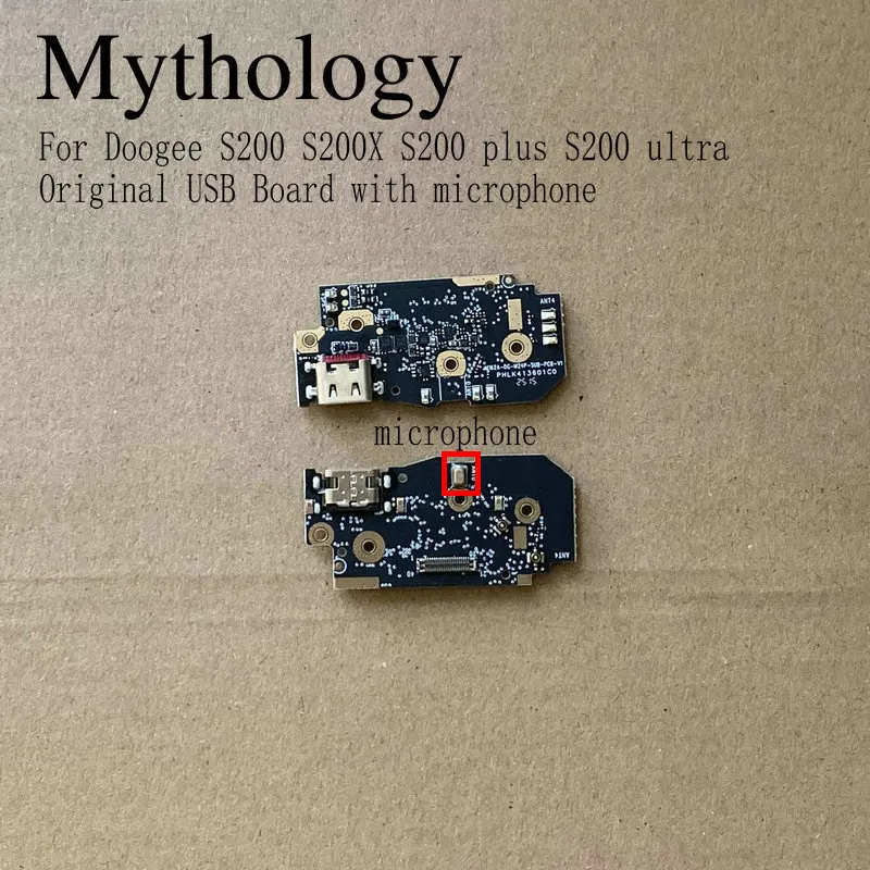 For Doogee S200 S200X S200 plus S200 ultra Original USB Board Charging Dock Connector Mobile Phone Repair Parts