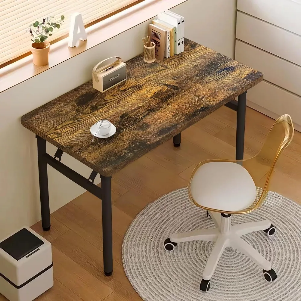 

Компьютерный стол Учебный стол Сборка не требуется, Письменный компьютерный стол Компактный складной стол Подходит для спальни, кабинета, L