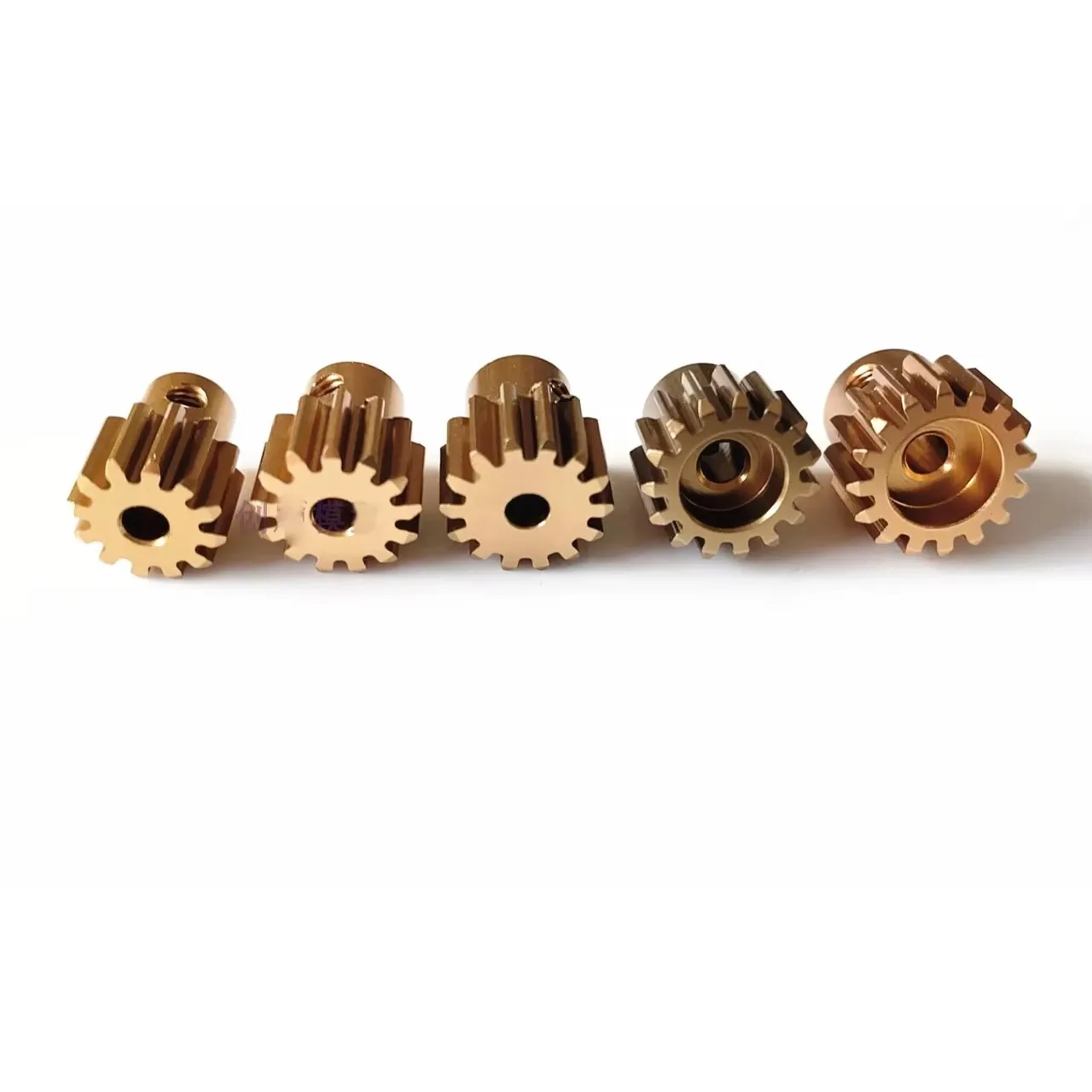 32DP metal pinion motor gear set, 3.175mm 12T 13T 14T 15T 16T 17T 18T 19T 20T for 1/10 RC cars and trucks