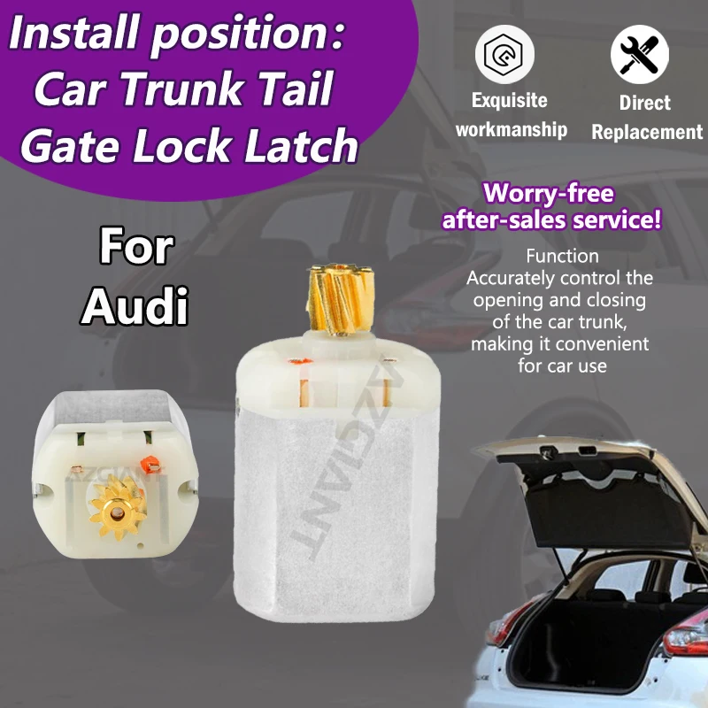 

AZGIANT 301551 For Audi A7 Sportback/S7/Q7/A8 S8 4H Car Rear Liftgate Hatch Trunk Lock Latch Actuator 12V Motor high torque tool