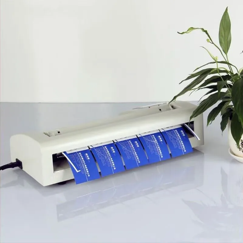 DIY Electric Automatic Paper Slitting Machine 20262026300B 220V Business Card Cutter Suitable for A4 & Letter Size Paper