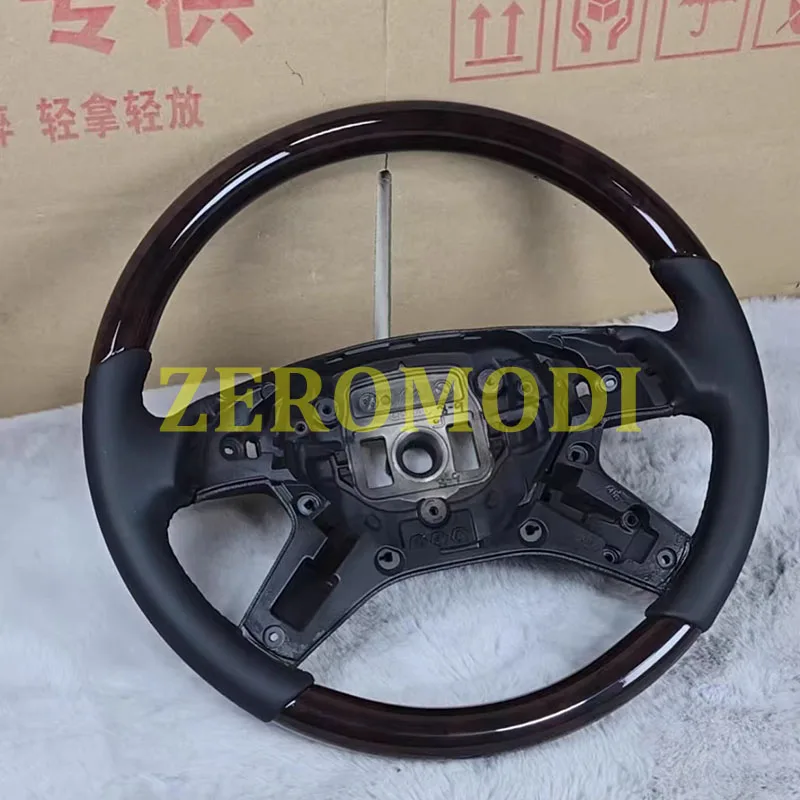 Car Wood Steering Wheel For Mercedes Benz C E M ML GL GLS G Class W204 W212 W166 W463