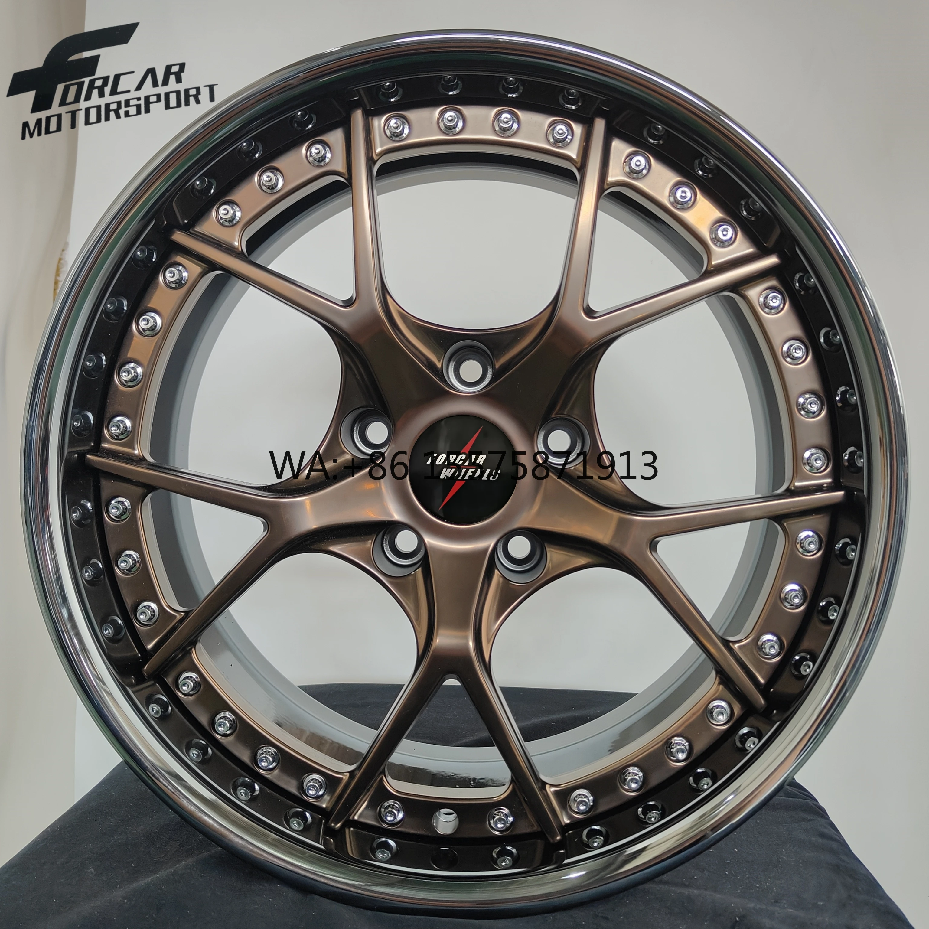 

18~24 Inch Forged Wheels Lightweight Performance Two-piece Racing Alloy Rims Passenger Car Wheels