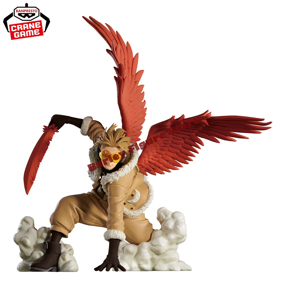 

BANDAI Banpresto Prize Figures THE AMAZING HEROES-PLUS-HAWKS II Model Collection Toy Marca en caja,Original,En Stock,About 11 cm