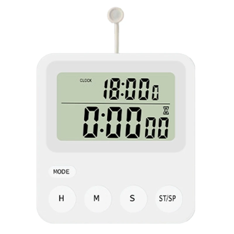 Countdown-Timer Wecker 24 Stunden Küche Digital Timer Alarm Tischuhr Dropship