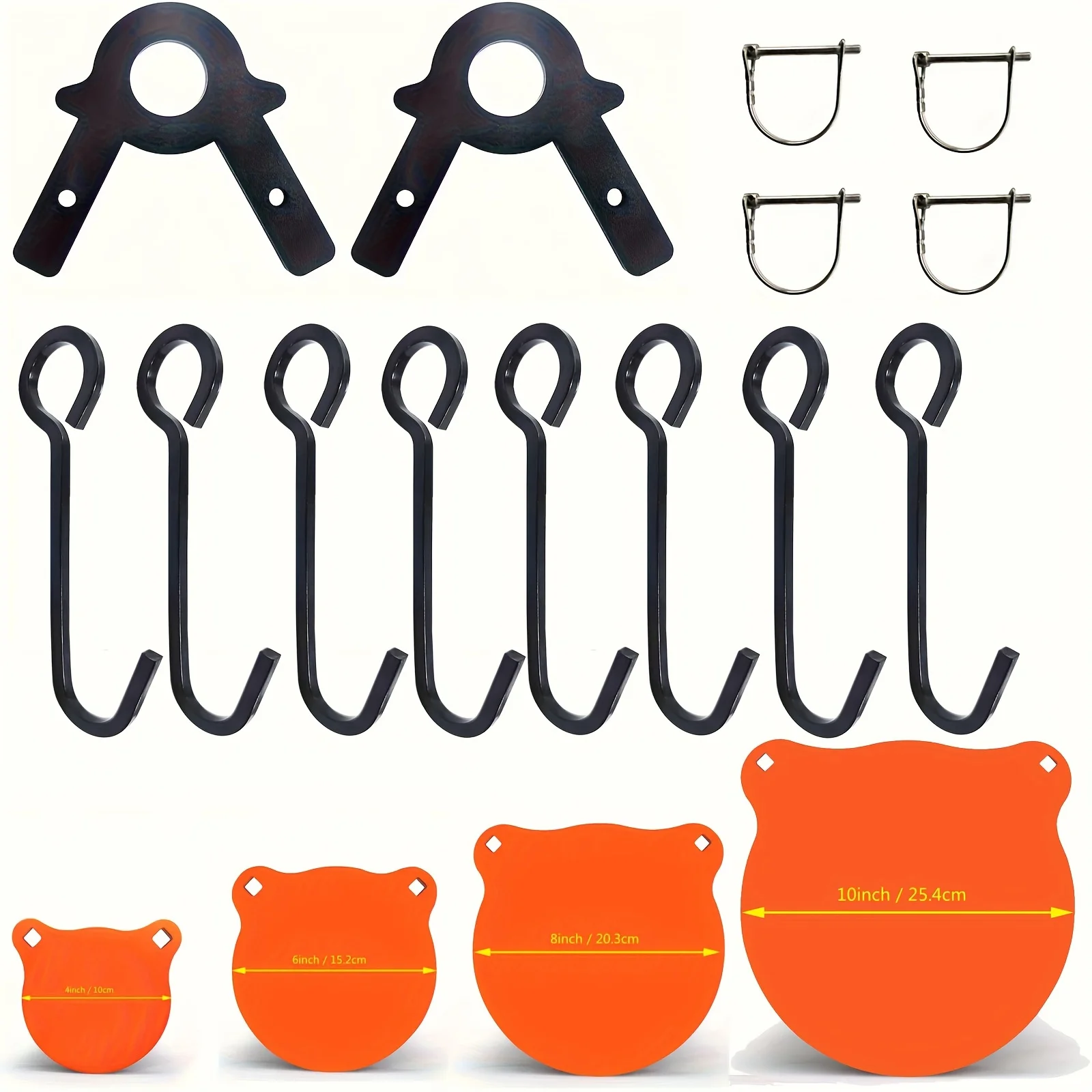 cible-en-acier-ar500-3-8-po-pack-combine-de-supports-et-de-cibles-gong-kit-de-suspension-pour-cibles-gong-kit-de-cibles-diy-pour-conduit-emt-de-1-pouce-de-diametre-exterieur