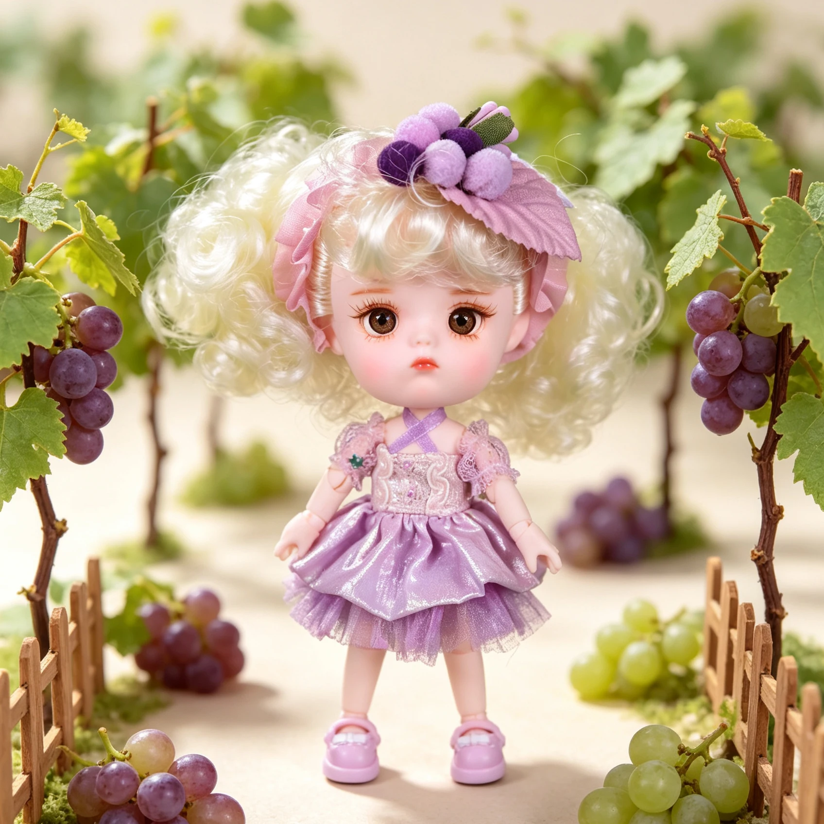 Outfits für Dream Fairy Dodo Doll 13 cm OB11 Maytree Sammlerstück, süßes Kleid, Kawaii Middie-Spielzeugfiguren – Detail 7